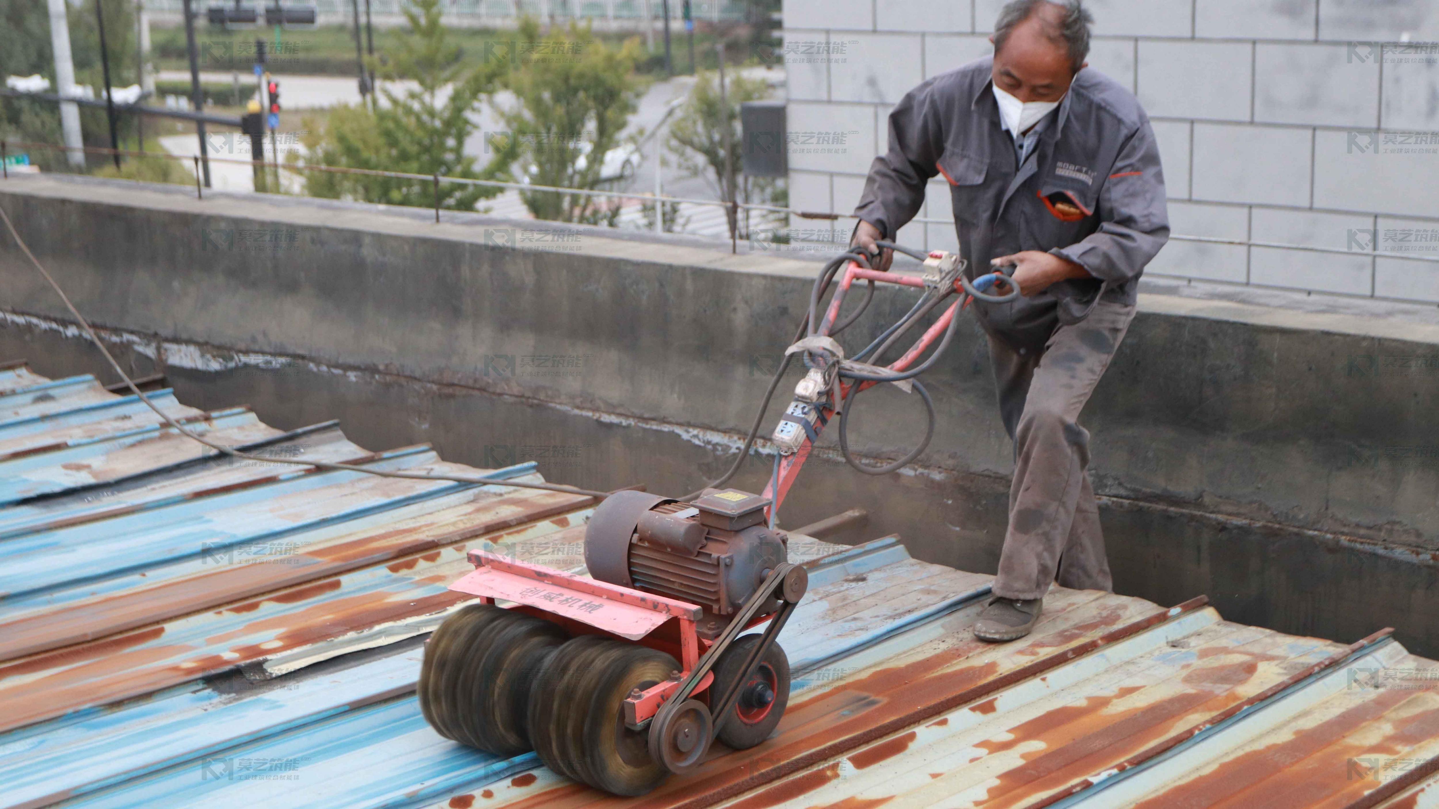 彩钢瓦翻新的配套施工工艺流程及配套流程介绍！(图2)