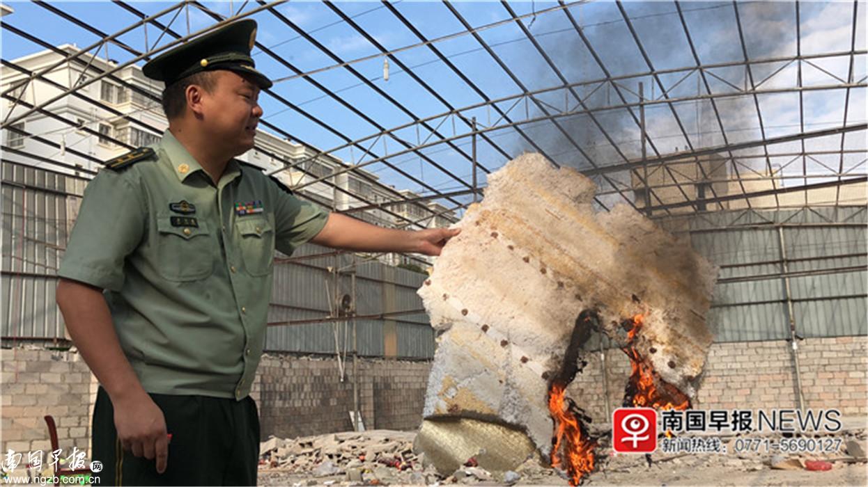 南宁江南区五一东路29号旧厂房火灾现场周围存在重大火灾隐患(图5)