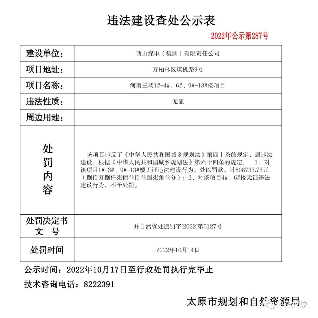 太原市规划和自然资源局发布多项违法建设查处公示(图16)