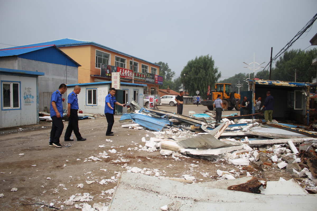 榆林一彩钢厂处违建彩钢房限期整改通知书到期(图4)