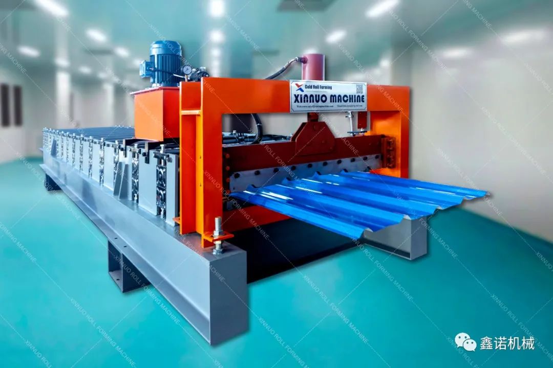 762型彩钢压瓦机,楼承板机楼(图1)