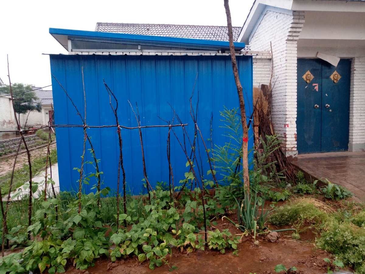 保定维多利亚夏郡小区公共绿地冒出两个新建筑(图3)