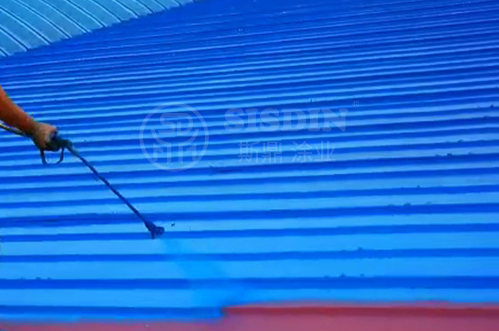 翻新维护时喷涂彩钢瓦翻新专用漆需要注意一些事项(图2)