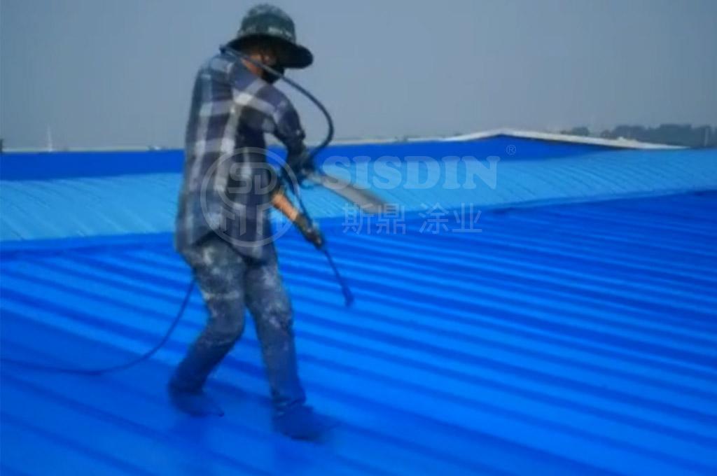 翻新维护时喷涂彩钢瓦翻新专用漆需要注意一些事项(图4)