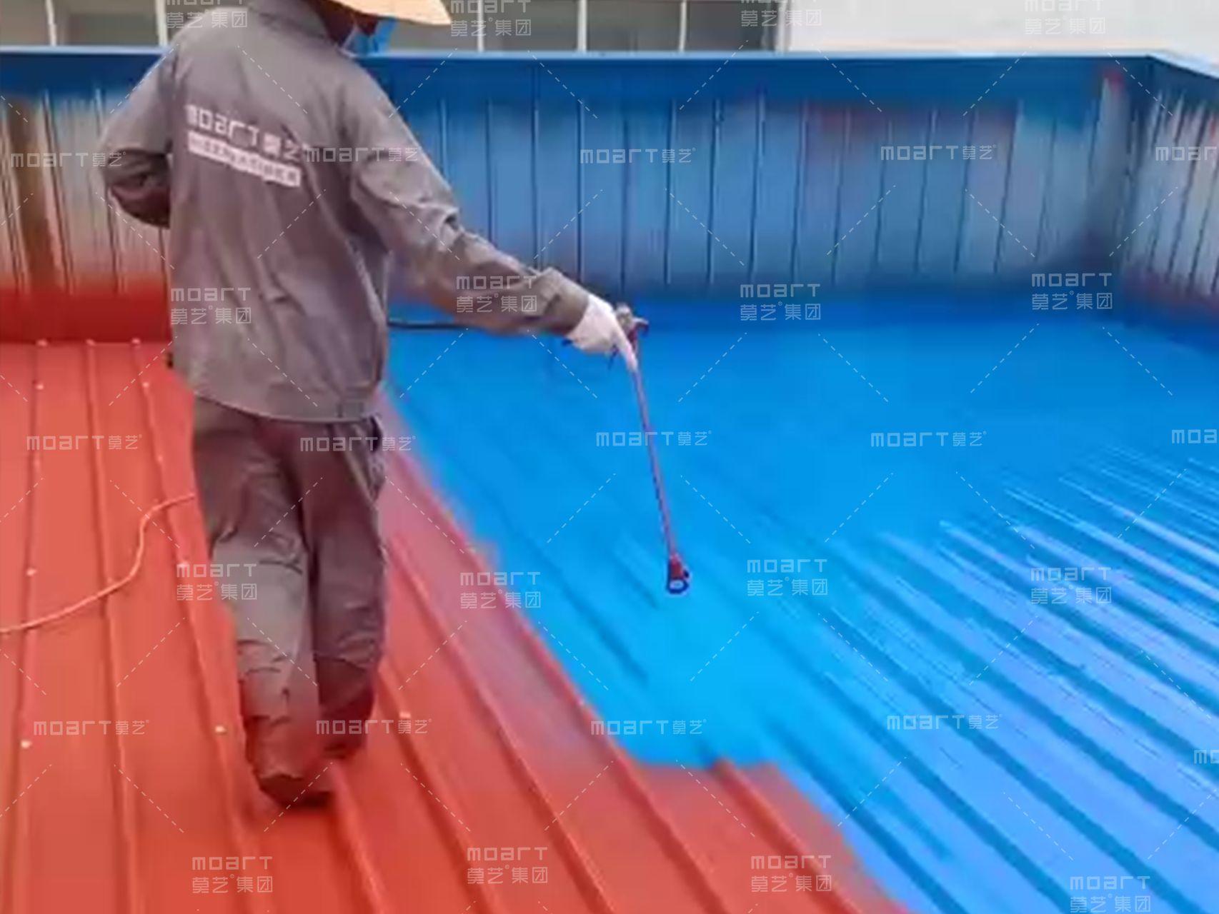 彩钢瓦翻新施工需要注意哪些细节？施工方案和工艺流程(图2)