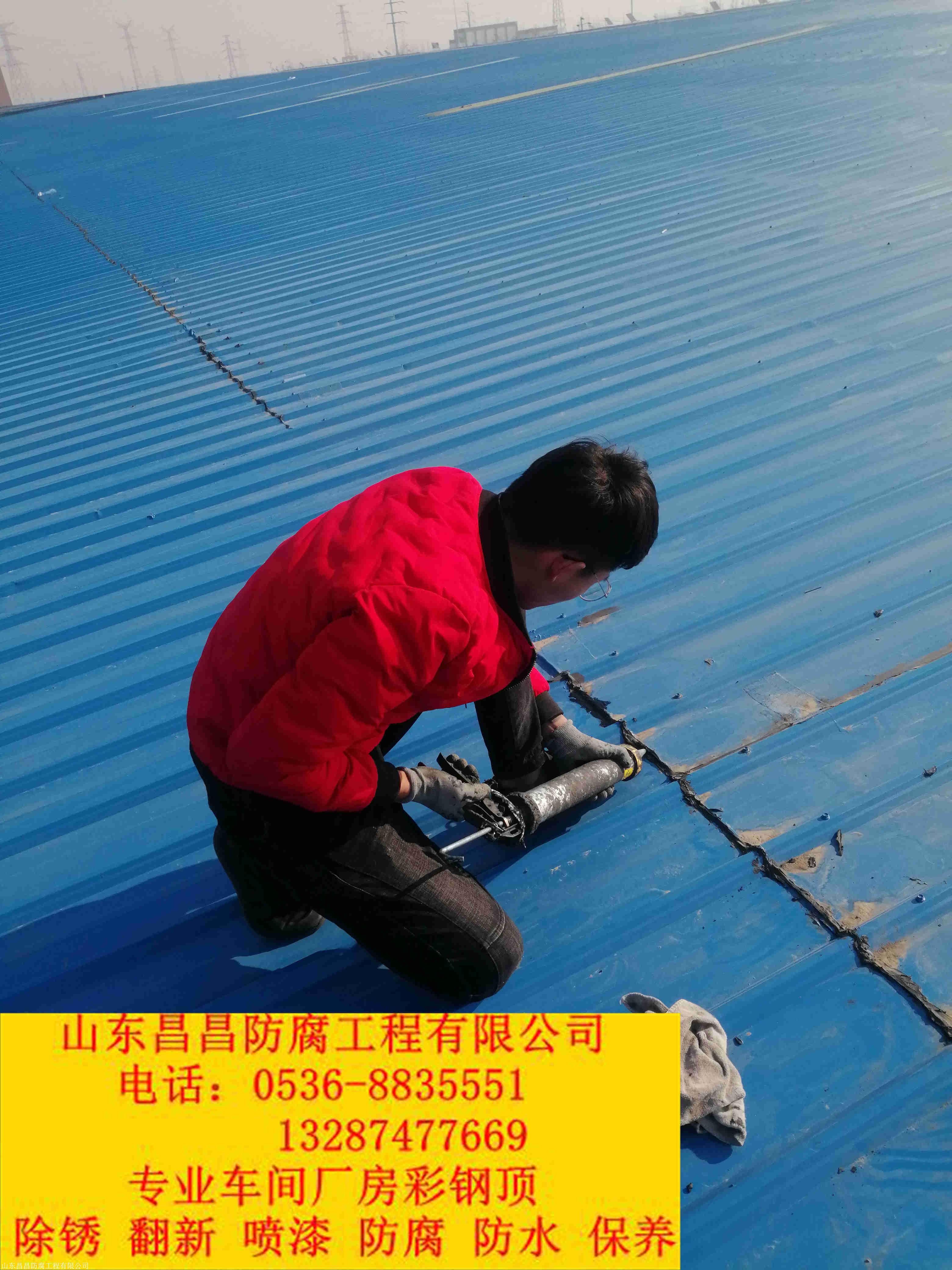 彩钢瓦翻新工艺要注意哪些我们要做彩钢屋面翻新(图3)