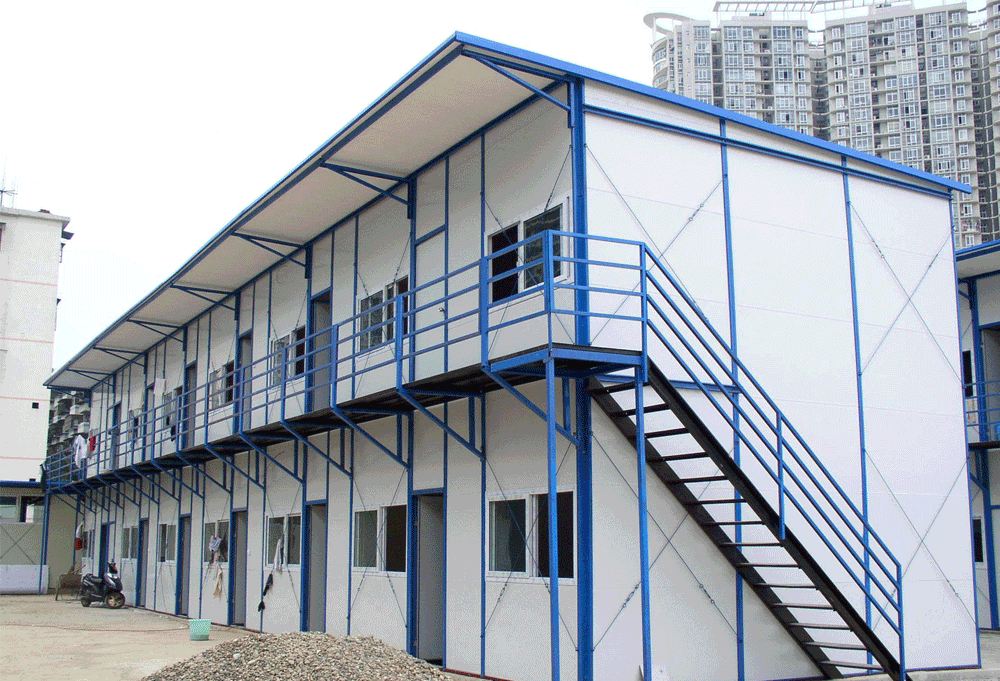 你眼中的彩钢板房，可能是这样的它方便、经济是临时住房建筑的不二之选(图2)