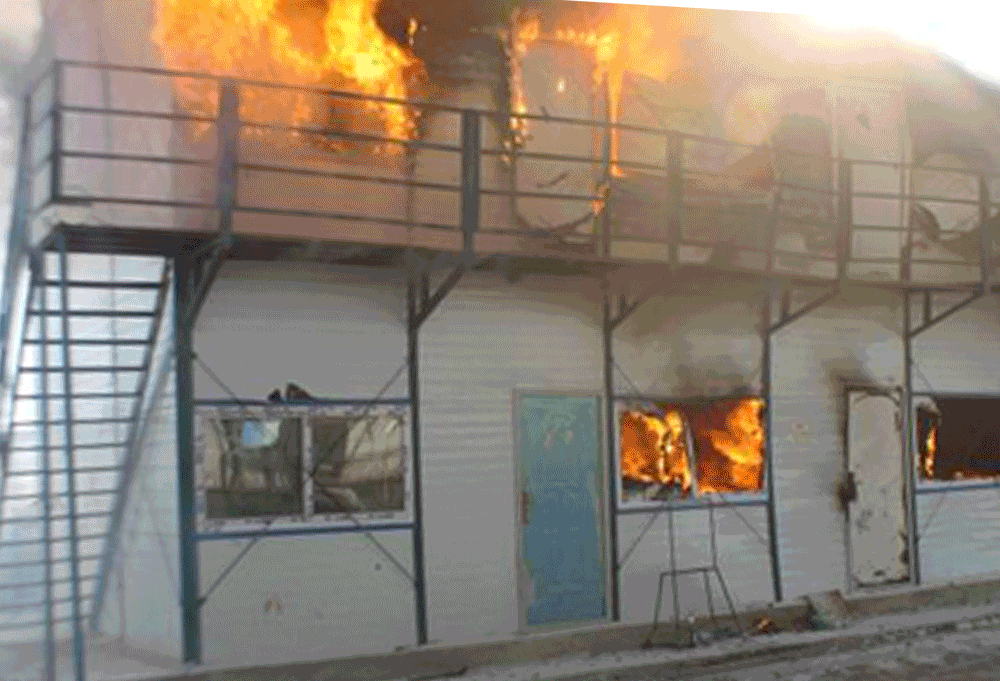 彩钢板房安全吗？贵阳消防救援支队深刻汲取近期火灾教训(图2)