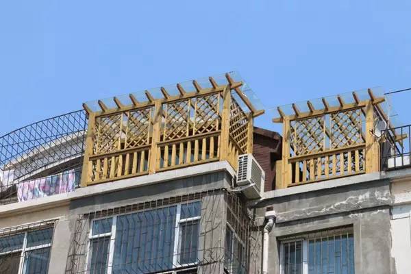 哈市一小区楼顶私建100㎡大棚居民担心地说(图4)