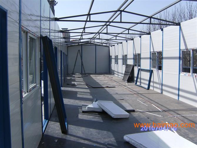 甘肃建投七建公司完成60间彩钢房建设安装(图6)