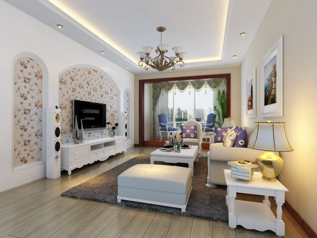 欧式风格装修效果图地中海装修风格特点及特点(图17)