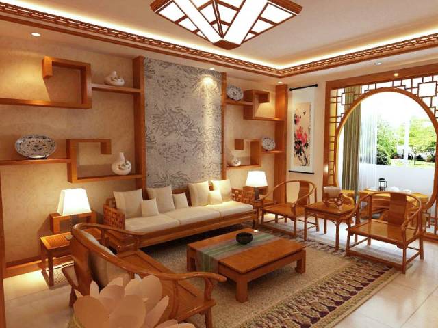 欧式风格装修效果图地中海装修风格特点及特点(图8)