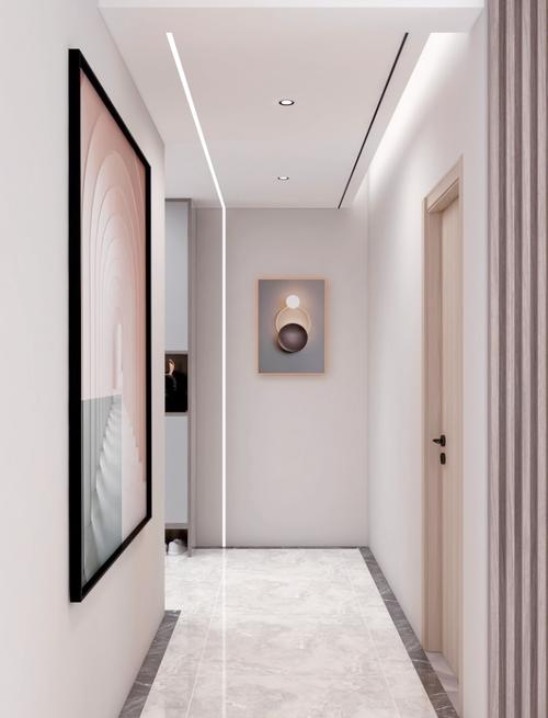 过道背景装修纠结？这4种方案提升颜值又实用(图1)