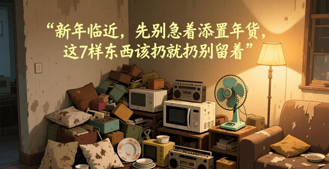 新年临近,先别急着添置年货,这7样东西该扔就扔别留着(图1)