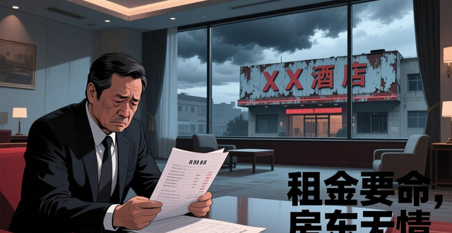 酒店投资人哭诉:租金要命,房东无情,生意太难熬(图1)