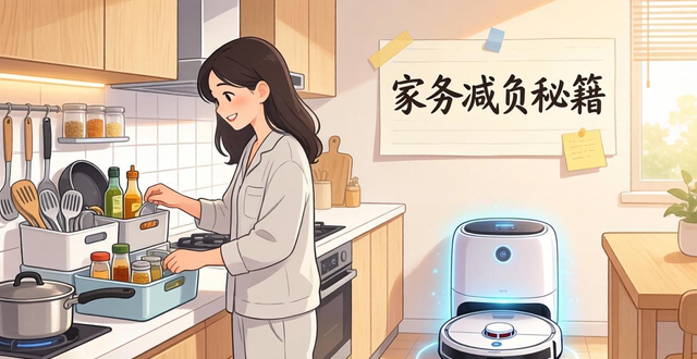 懒人的家务减负秘籍，坚持一年多的生活小习惯分享(图1)