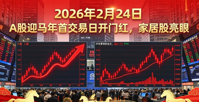 2026 年 2 月 24 日 A 股迎马年首交易日开门红，家居股亮眼(图1)