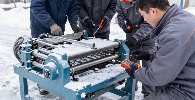 二手彩钢压瓦机操作维修 冬季保养要点(图1)