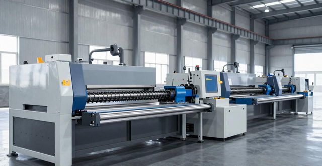 二手彩钢复合机 广告牌扣板设备(图1)