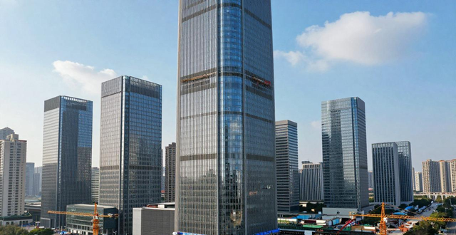 武汉60亿建江豚形大楼：4.5天一层，空中连廊(图1)