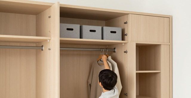 衣柜顶部、挂裤区上方，这些隐藏收纳空间你利用了吗(图1)