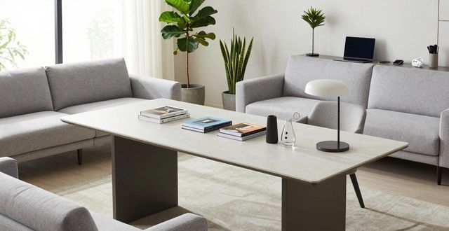 年轻人客厅装修选大长桌,有啥好处?又有哪些坑要注意?(图1)