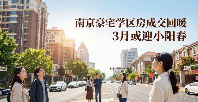 南京豪宅学区房成交回暖，3月或迎小阳春(图1)