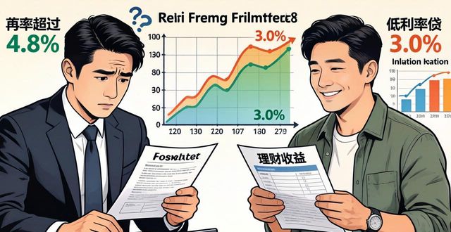 别急着提前还房贷！算清通胀和机会成本，你可能亏大了(图1)