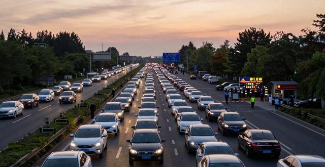 五一高速大迁徙！今年出程返程潮汐车流时间及拥堵点预测(图1)
