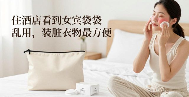 住酒店看到女宾袋别乱用，装脏衣物最方便(图1)