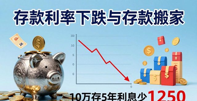 存款利率跌进1时代 10万存5年利息少1250(图1)