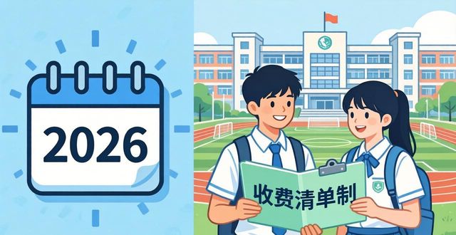 2026年起学校收费有啥变化？收费清单制了解一下(图1)