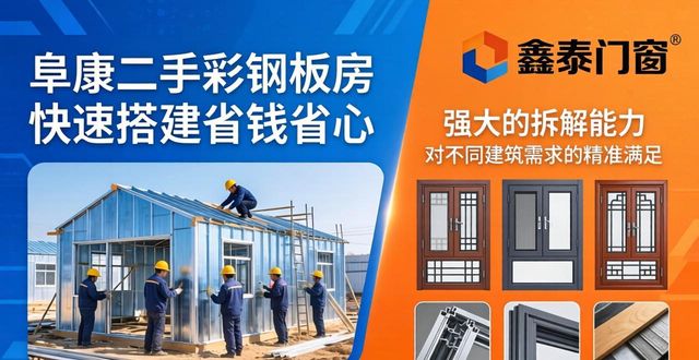 阜康二手彩钢板房 快速搭建省钱省心(图1)