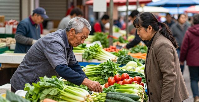 菜市场老人卖的菜真是自家种的?有人专批来高价卖,别再轻信了(图1)