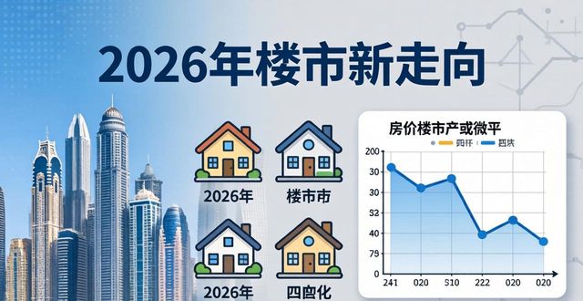 2026年楼市新走向:房价微跌或持平,明后年有四大变化(图1)