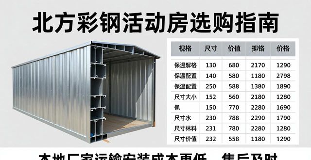 北方彩钢活动房需求旺,选靠谱厂家及适配寒地产品标准(图1)