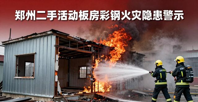 郑州二手活动板房彩钢价格及彩钢板房火灾隐患要注意(图1)