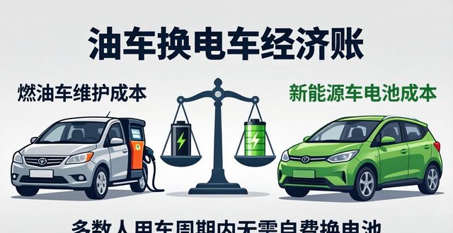 油车换电车到底划不划算?这笔经济账算完你就懂了(图1)