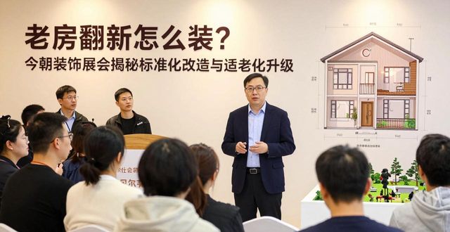 老房翻新怎么装？今朝装饰展会揭秘标准化改造与适老化升级(图1)