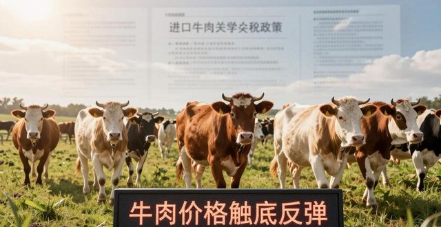 牛肉价格触底反弹,今年起将震荡上行,养牛人终于能喘口气了(图1)