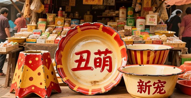 丑东西大赛爆火,搪瓷盆成年轻人新宠(图1)