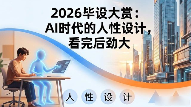 2026毕设大赏：AI时代的人性设计，看完后劲大(图1)