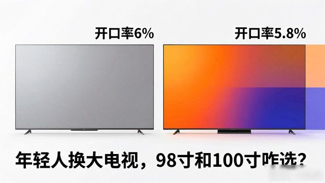 年轻人换大电视,98寸和100寸咋选?这篇给你答案(图1)
