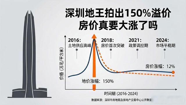 深圳地王拍出150%溢价 房价真要大涨了吗(图1)