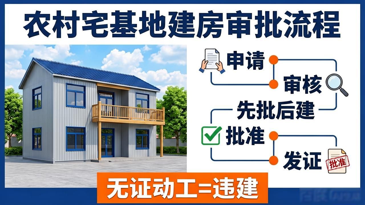农村宅基地建彩钢房要什么手续？先过这4关才合法(图1)