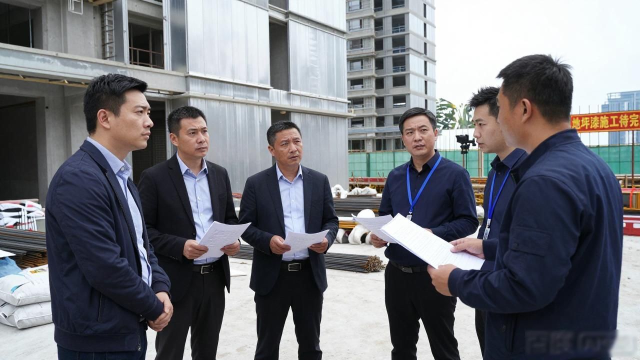 深圳福田中洲湾迎海二期业主维权：外立面铝板变涂料，开发商承诺不兑现(图1)