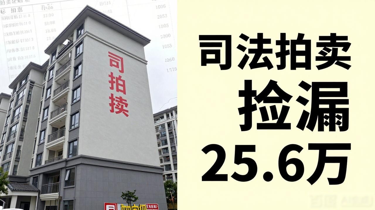 司法拍卖捡漏25.6万,这栋柳州联排楼你敢买吗?(图1)