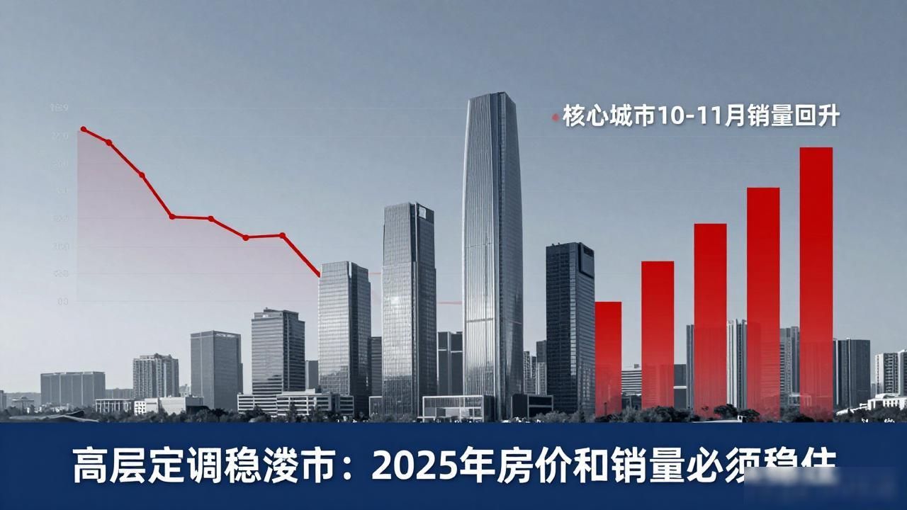 高层定调稳楼市：2025年房价和销量必须稳住(图1)