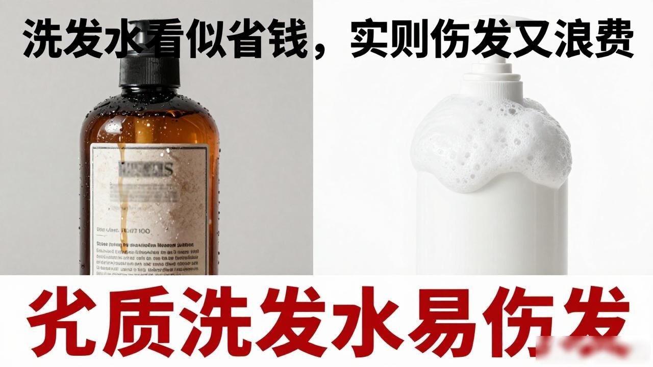 洗发水灌水用看似省钱，实际伤发又浪费(图1)