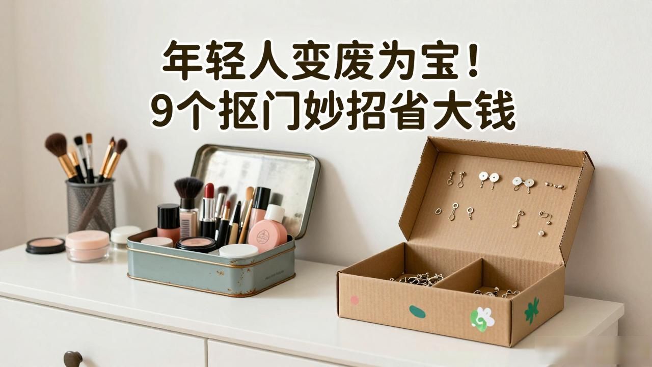 年轻人变废为宝!9个抠门妙招省大钱(图1)
